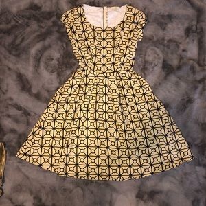Shabby Apple A line dress with cap sleeves size 8